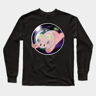 Space Pig Long Sleeve T-Shirt